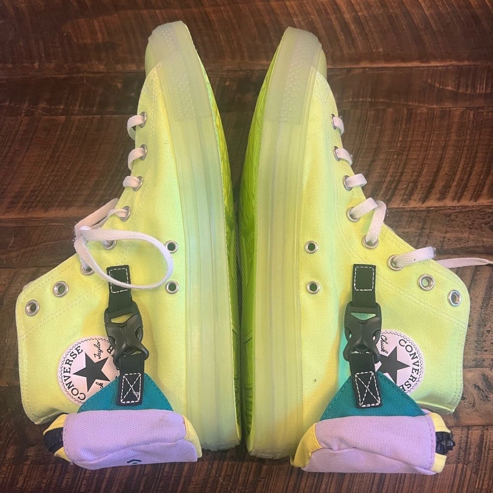 👟 Converse Chuck Taylor All Star CX Utility High Top – Neon Volt Green (Unisex)